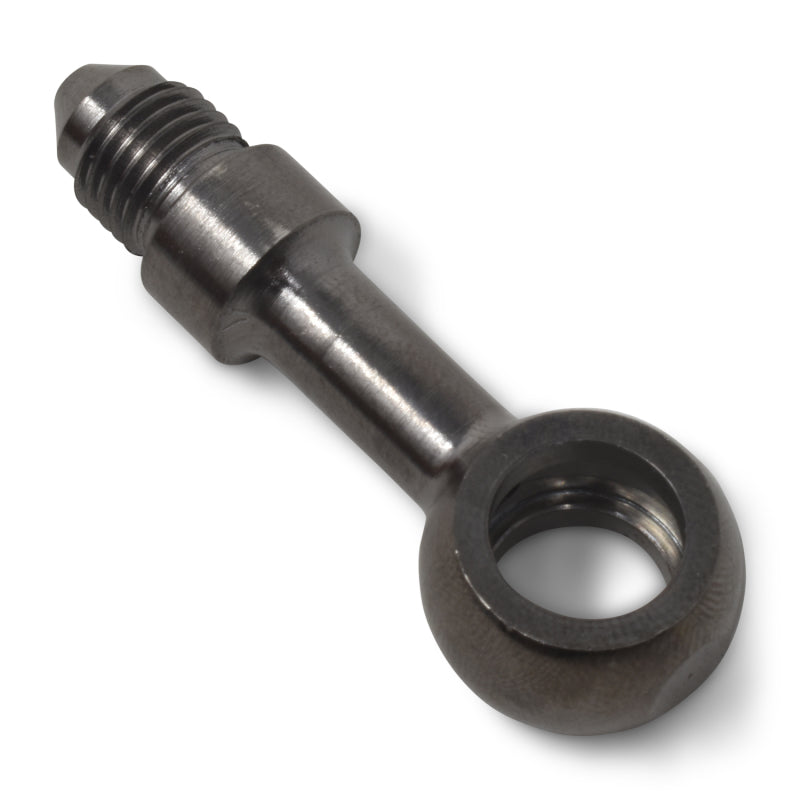 Russell Performance -3 AN Straight Adapter Fitting (Black) Fittings Russell