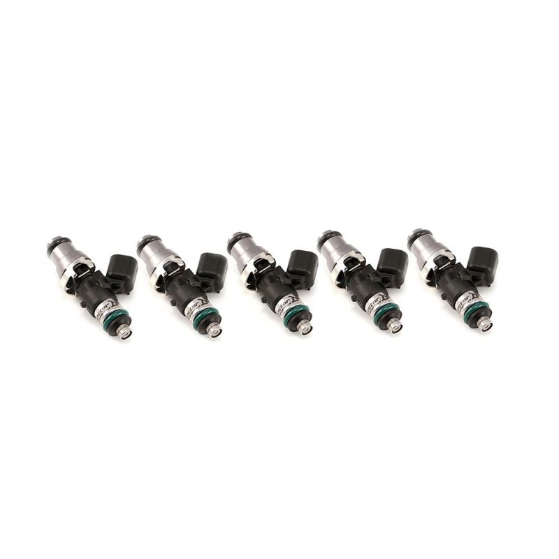 Injector Dynamics 2600-XDS Injectors - 48mm Length - 14mm Top - 14mm Lower O-Ring (Set of 5) Fuel Injector Sets - 5Cyl Injector Dynamics