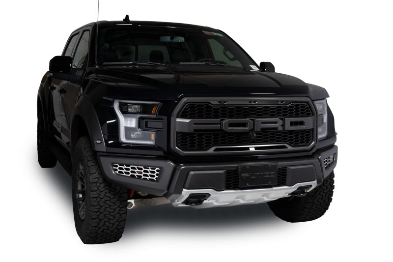 Putco 18-20 Ford F-150 Raptor - Hex Shield - Polished SS Bumper Grille Inserts Grilles Putco