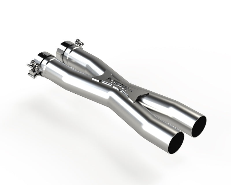 MBRP 12-21 Ferrari 812SF/812GTS/F12 6.3L/ 6.5L 3in Resonator Delete X-Pipe - T304 X Pipes MBRP