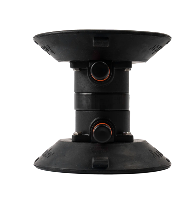 SeaSucker 6in. Double Tap - Black (SeaSuckers are Back to Back) Mounts - Hooks/Handles/Utility SeaSucker