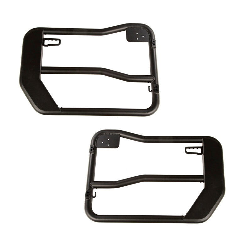 Rugged Ridge Fortis Front Tube Doors 18-20 Jeep JL / 2020 JT Doors Rugged Ridge