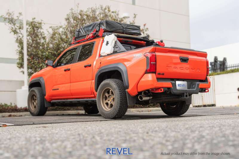 Revel Medallion 24+ Toyota Tacoma SR5 / TRD Offroad Trail Hart 3in Catback Exhaust System - 4in Tip Catback Revel
