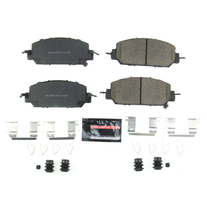 Power Stop 18-19 Honda Clarity Front Z23 Evolution Sport Brake Pads w/Hardware Brake Pads - Performance PowerStop