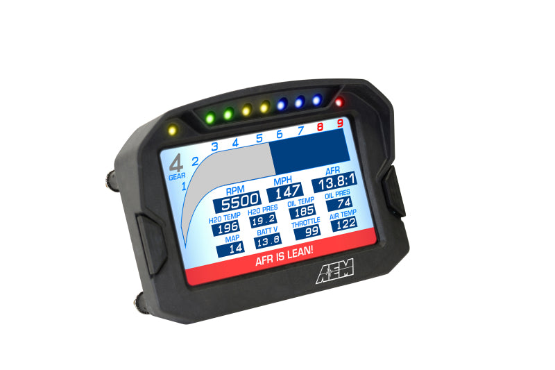 AEM CD-5L Carbon Logging Digital Dash Display Gauges AEM