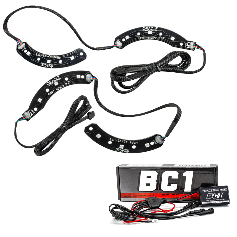 Oracle 14-15 Chevy Camaro RS Headlight DRL Upgrade Kit - ColorSHIFT w/ BC1 Controller Headlights ORACLE Lighting