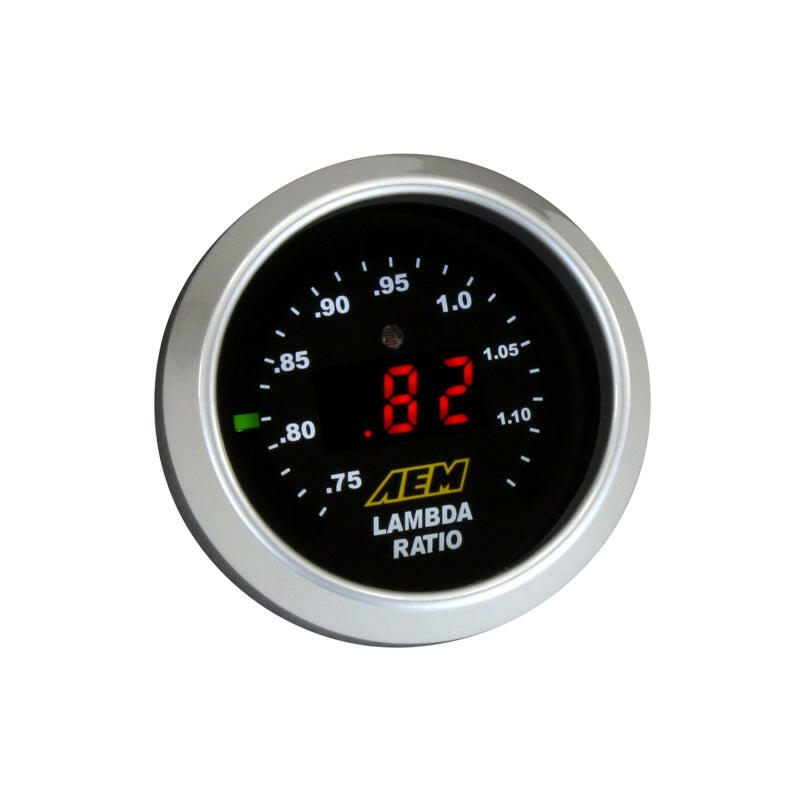 AEM Digital Wideband UEGO Gauge w/o Sensor Gauges AEM