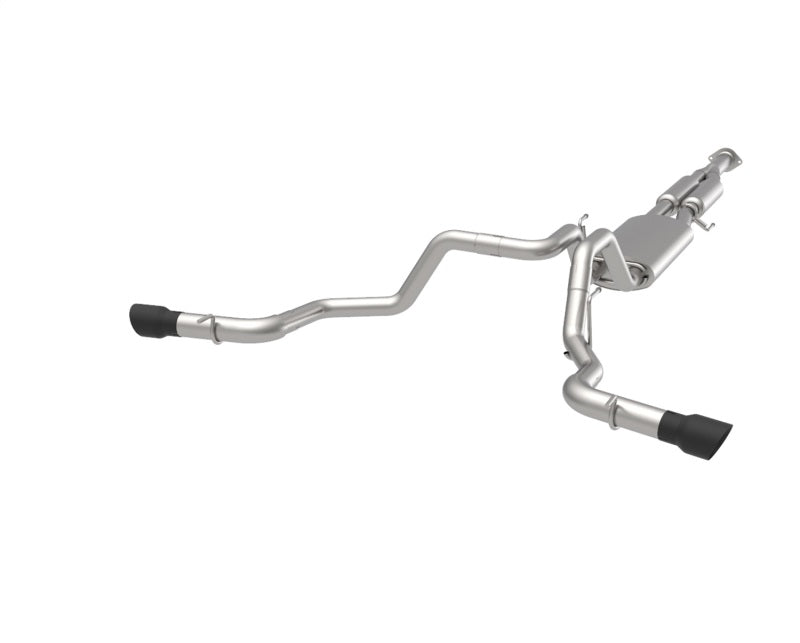 Kooks 2021+ Ford F150 2.7/3.5/5.0L 3in Dual Cat-Back Side Exit Exhaust w/Black Tips Catback Kooks Headers