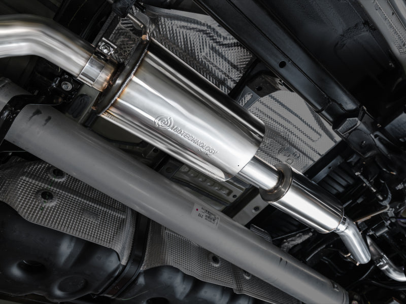 AWE Tuning 0FG Exhaust for 3rd Gen Toyota Tundra - BashGuard Only Catback AWE Tuning