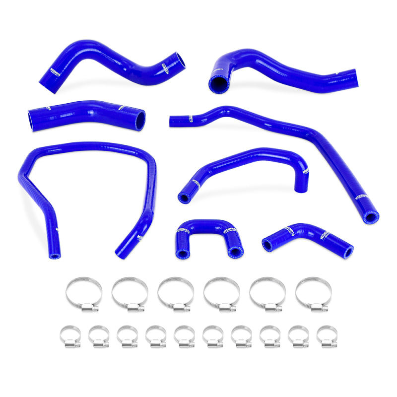 Mishimoto 04-10 Infiniti QX56 / 04-14 Titan Silicone Coolant Hose Kit - Blue Hoses Mishimoto