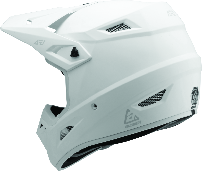 Answer AR1 Solid Helmet White Youth - Small Helmets and Accessories Answer