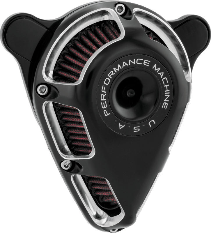 Performance Machine 91-Up XL Jet Air Cleaner - Contrast Cut Air Filters - Direct Fit Performance Machine