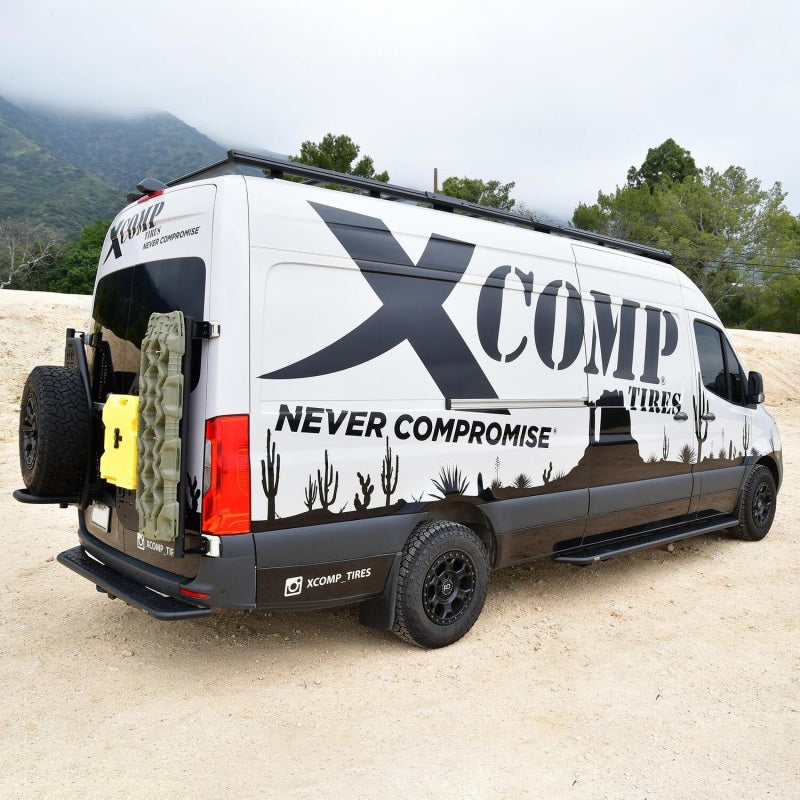 Westin 07-23 Mercedes-Benz Sprinter w/ 144in. Wheelbase Outlaw Nerf Step Bars - Textured Black Nerf Bars Westin