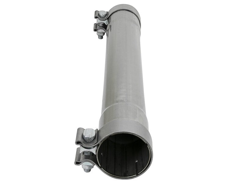 aFe MACH Force-Xp Resonator Delete Pipe 3 IN Inlet/Outlet x 3 IN Dia. x 19 IN Overall L w/ Clamps Resonators aFe