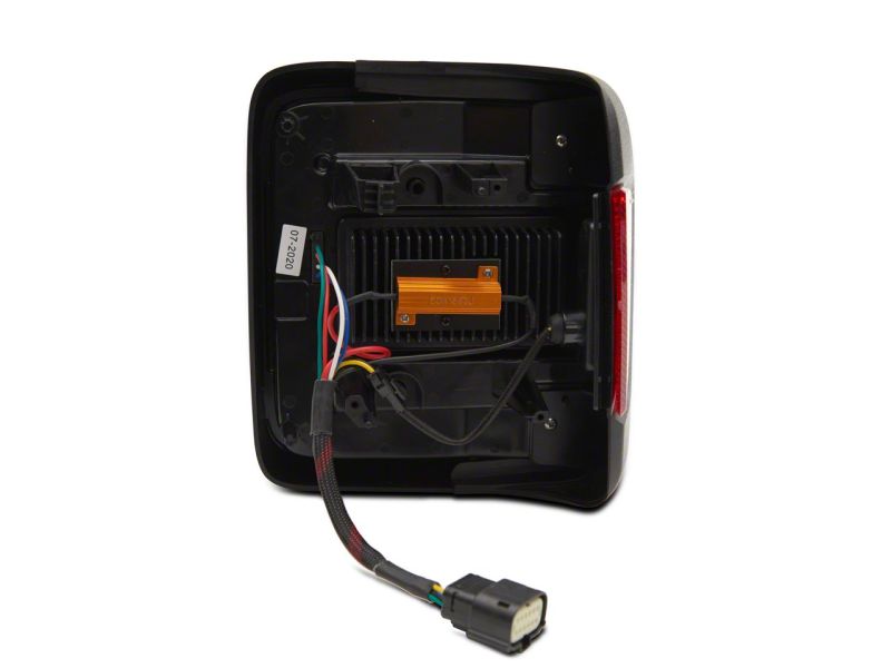 Raxiom 18-23 Jeep Wrangler JL LED Tail Lights- Blk Housing (Smoked Lens) Tail Lights Raxiom