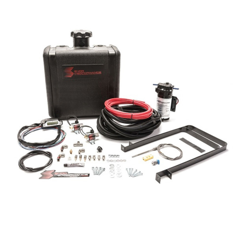 Snow Performance Stg 3 Boost Cooler Water Injection Kit Pusher (Hi-Temp Tubing and Quick-Fittings) Water Meth Kits Snow Performance