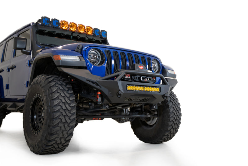 Addictive Desert Designs 18-23 Jeep Wrangler JL/JT Stealth Fighter Front Bumper Bumpers - Steel Addictive Desert Designs