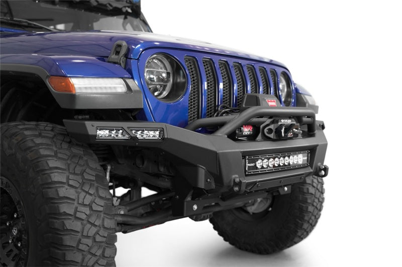 ADD 18-24 Jeep Wrangler JL / 18-24 Jeep Gladiator JT Phantom Winch Rear Bumper Bumpers - Steel Addictive Desert Designs