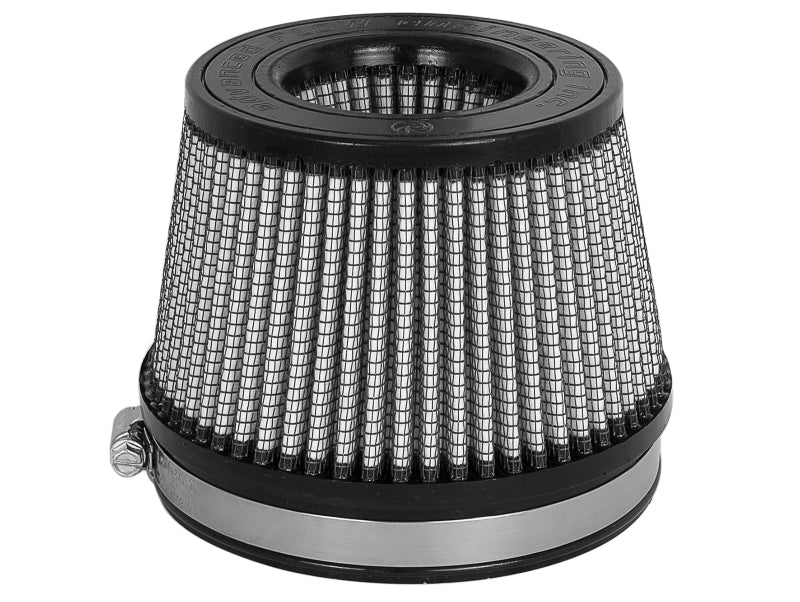 aFe MagnumFLOW Dry S Air Filter 5in. F x 5-3/4in. B x 4-1/2in. T (INV) x 3-1/2in. H Air Filters - Universal Fit aFe
