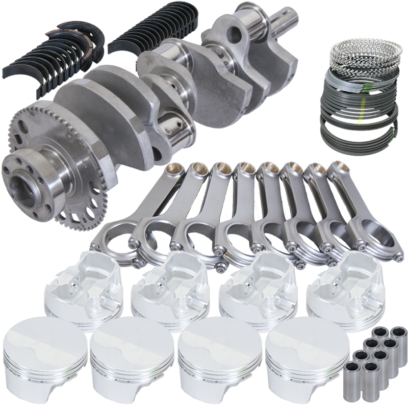 Eagle Chevy LS7 4.125in Crank 58 Tth Reluctor 6.125in H-Beam -5cc 4.130in Pistons Rotating Assembly Rotating Assemblies Eagle