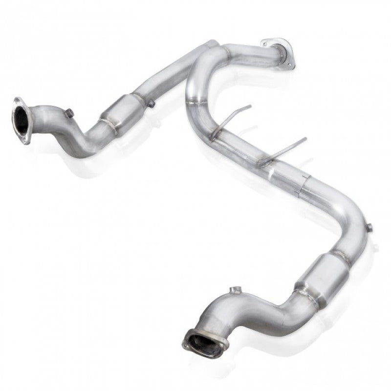 Stainless Works 2017 F-150 Raptor 3.5L 3in Downpipe High-Flow Cats Factory Connection Downpipes Stainless Works