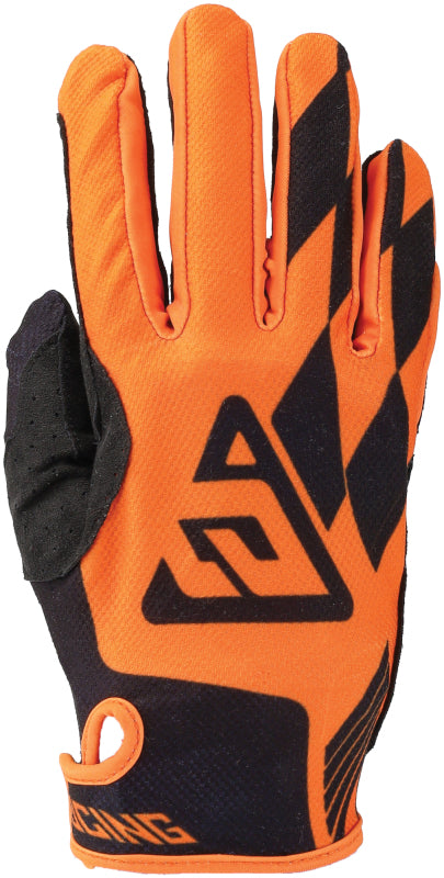 Answer 25 Ascent Prix Gloves Hyper Orange/Black Youth - Small Gloves Answer