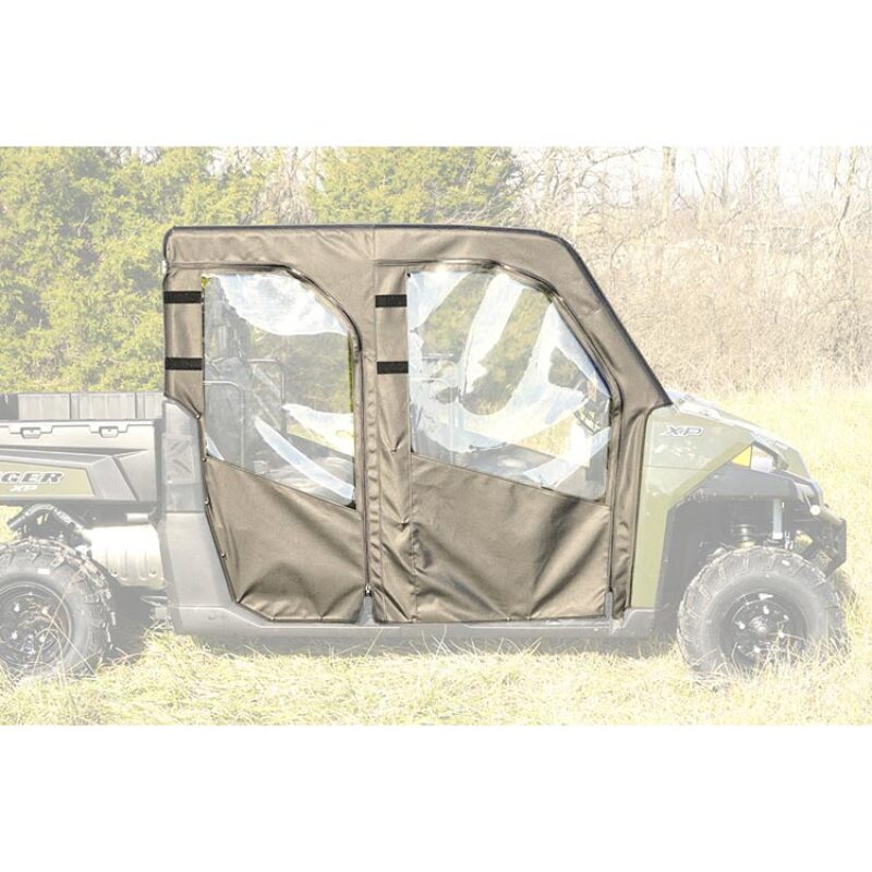 Seizmik 14-19 Polaris 1000 Ranger XP Crew Soft Doors w/ Zippers Kit Doors Seizmik