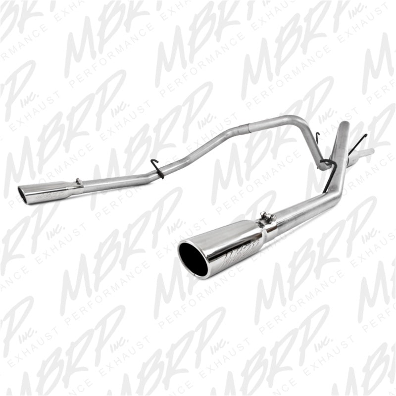 MBRP 2006-2008 Dodge Ram Hemi 1500 5.7L SC/CC-SB Cat Back Dual Split Rear Catback MBRP