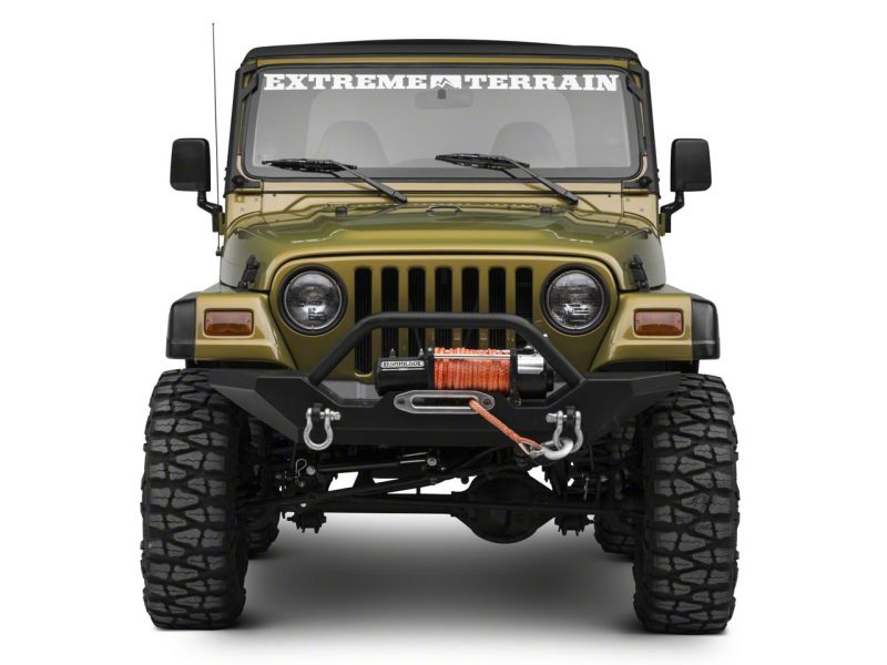 Raxiom 97-06 Jeep Wrangler TJ 50-In LED Light Bar Windshield Mount w/ Auxilliary Bracket Brackets Raxiom