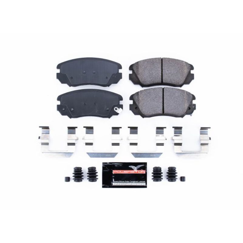 Power Stop 2010 Buick Allure Front Z23 Evolution Sport Brake Pads w/Hardware Brake Pads - Performance PowerStop