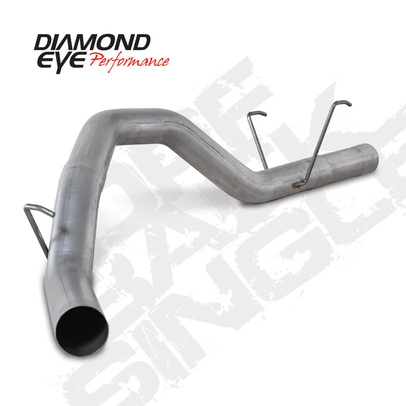 Diamond Eye KIT 4in DPF-BACK Single AL: DODGE 6.7L 2500 2014 LONG BOX ONLY DPF Back Diamond Eye Performance