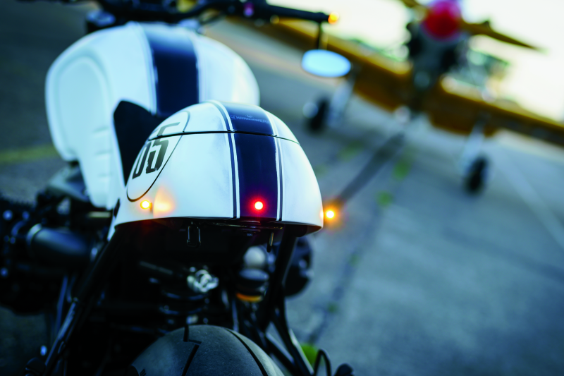 Kuryakyn Kellerman Atto Clear Lens Amber Satin Black Light Accessories and Wiring Kuryakyn