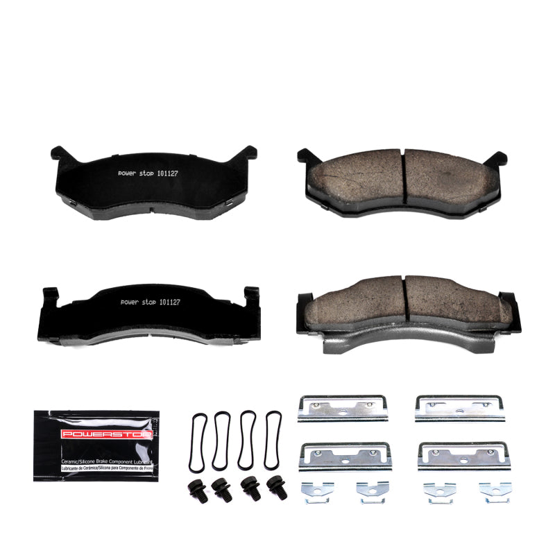 Power Stop 80-82 Chrysler Town & Country Front Z23 Evolution Sport Brake Pads w/Hardware Brake Pads - Performance PowerStop