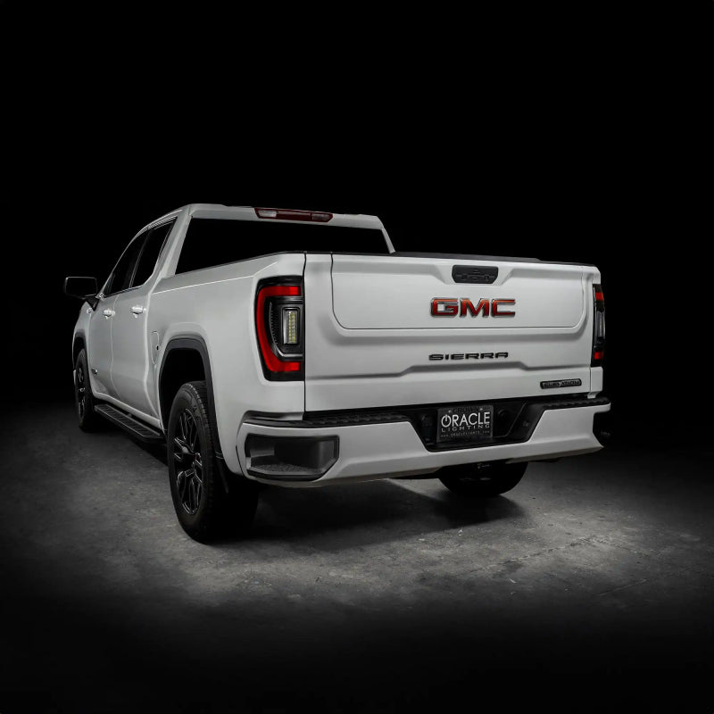 Oracle 19-23 GMC Sierra Flush Style LED Tail Lights - Factory Halogen Tail Lights ORACLE Lighting