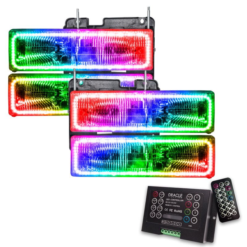 Oracle 88-02 Chevrolet C10 SMD HL - ColorSHIFT w/ 2.0 Controller Headlights ORACLE Lighting