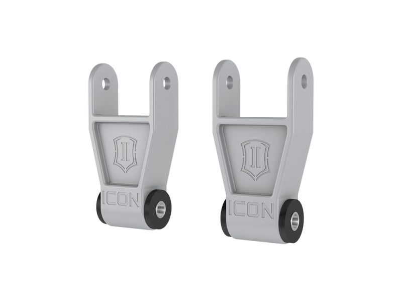 ICON 10-23 Ford F-Series Billet 1in Lowering Shackle Kit Shackle Kits ICON