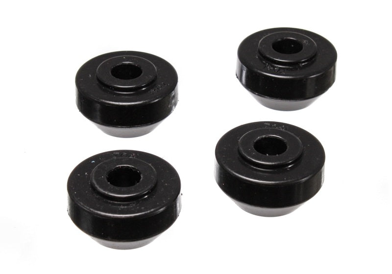Energy Suspension 72-78 Ford Crown Vic/72-79 Thunderbird Black Front Strut Rod Bushing Set Bushing Kits Energy Suspension