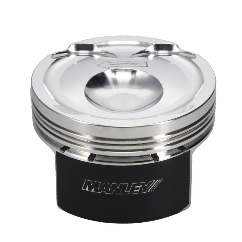 Manley Ford 2.3L EcoBoost STD Stroke 87.6mm +.1mm Bore 9.5:1 Dish Piston Set Piston Sets - Forged - 4cyl Manley Performance