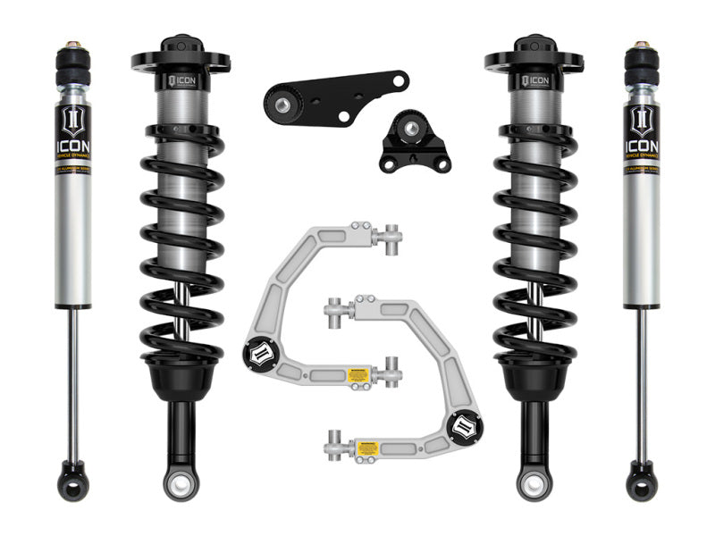 ICON 2024+ Toyota Tacoma 1.25in-3in Stage 2 Suspension System - Billet Coilovers ICON