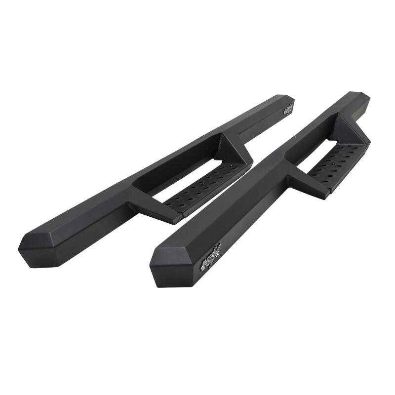 Westin 19-20 Chevrolet Silverado / GMC Sierra 1500 HDX Drop Nerf Step Bars - Textured Black Nerf Bars Westin