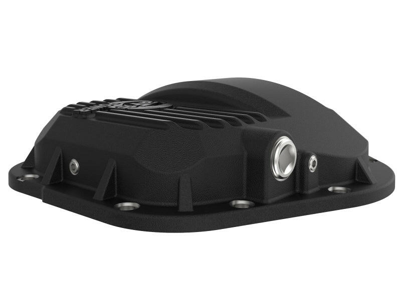aFe Pro Series Dana 60 Front Differential Cover Black w/ Machined Fins 17-20 Ford Trucks (Dana 60) Diff Covers aFe