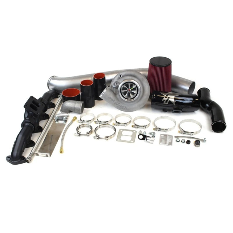 Industrial Injection 07-09 Dodge 6.7L S300 SX-E 69/74 w/1.0 A/R Single Turbo Kit Turbo Kits Industrial Injection