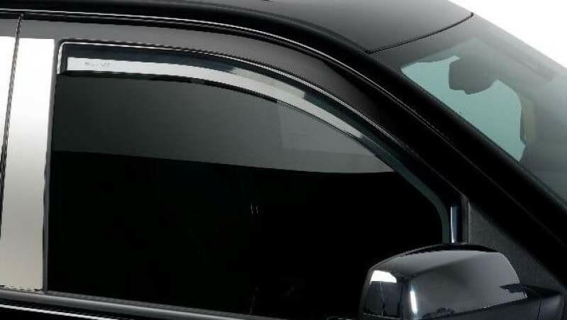 Putco 16-20 Nissan Titan Crew Cab (Set of 2) Front Only Element Tinted Window Visors Wind Deflectors Putco