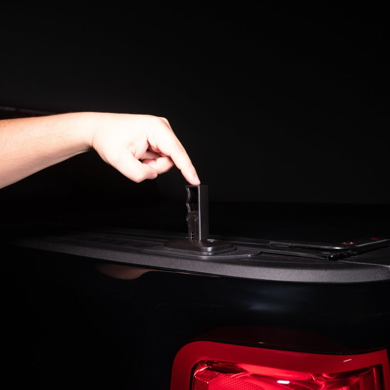 Putco 14-18 Chevrolet Silverado LD/GMC Sierra LD Push-Up Tie Handle (Driver side rear) - black Exterior Trim Putco