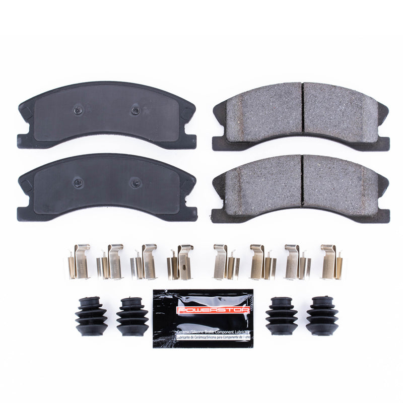 Power Stop 99-04 Jeep Grand Cherokee Front Z23 Evolution Sport Brake Pads w/Hardware Brake Pads - Performance PowerStop