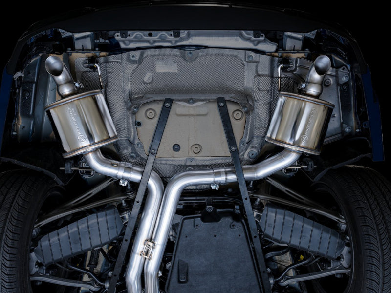 AWE Tuning Audi 2019-2023 C8 A6/A7 3.0T Touring Edition Cat-Back Exhaust- Turn Downs Catback AWE Tuning