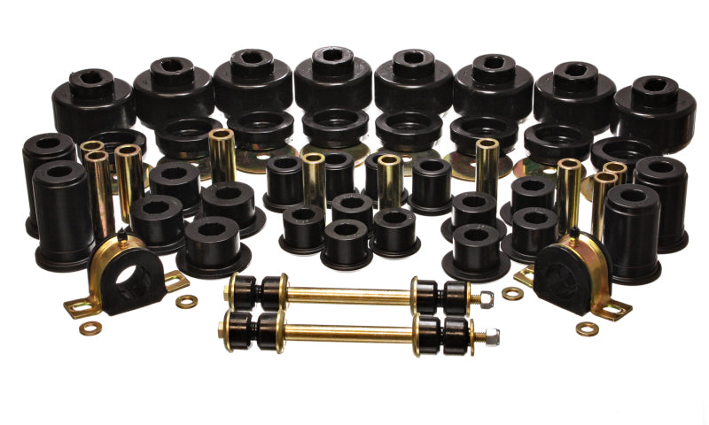 Energy Suspension 99-06 Chevy C1500 New Body Style Silverado 2WD Black Hyper-flex Master Bushing Set Bushings - Full Vehicle Kits Energy Suspension