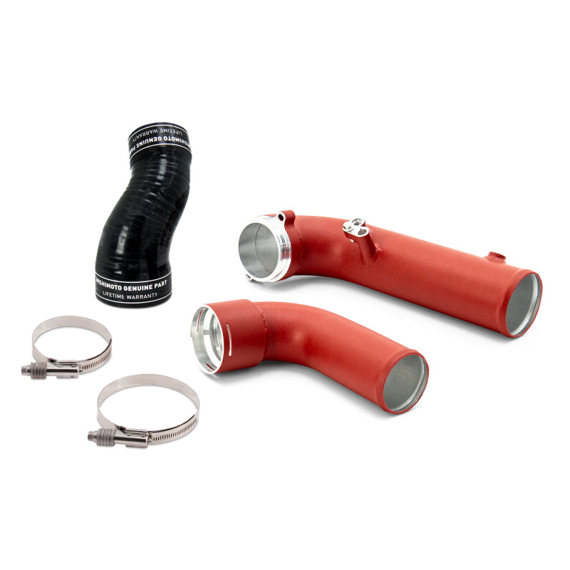 Mishimoto 2020+ Toyota Supra Charge Pipe Kit - Red Intercooler Pipe Kits Mishimoto