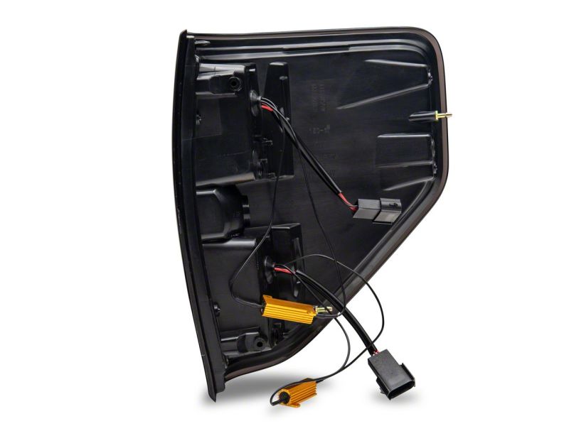 Raxiom 09-14 Ford F-150 Styleside Axial Series LED Tail Lights- Blk Housing (Smoked Lens) Tail Lights Raxiom