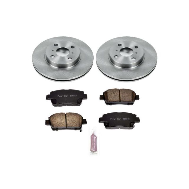 Power Stop 01-05 Toyota Echo Front Autospecialty Brake Kit Brake Kits - OE PowerStop